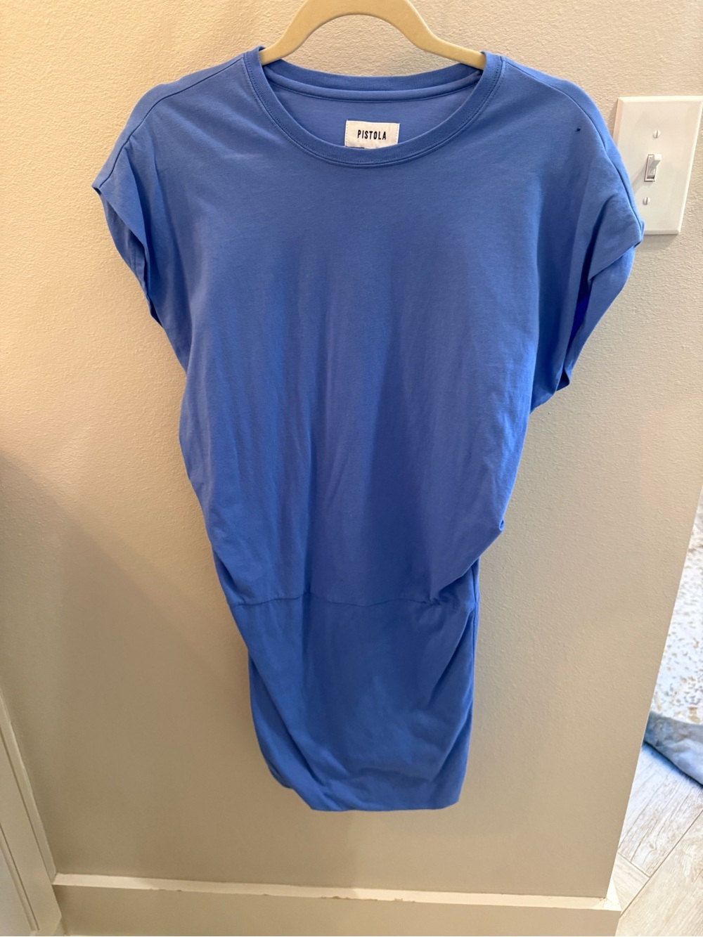 Pistola Dusty Blue Slouchy Tee Dress